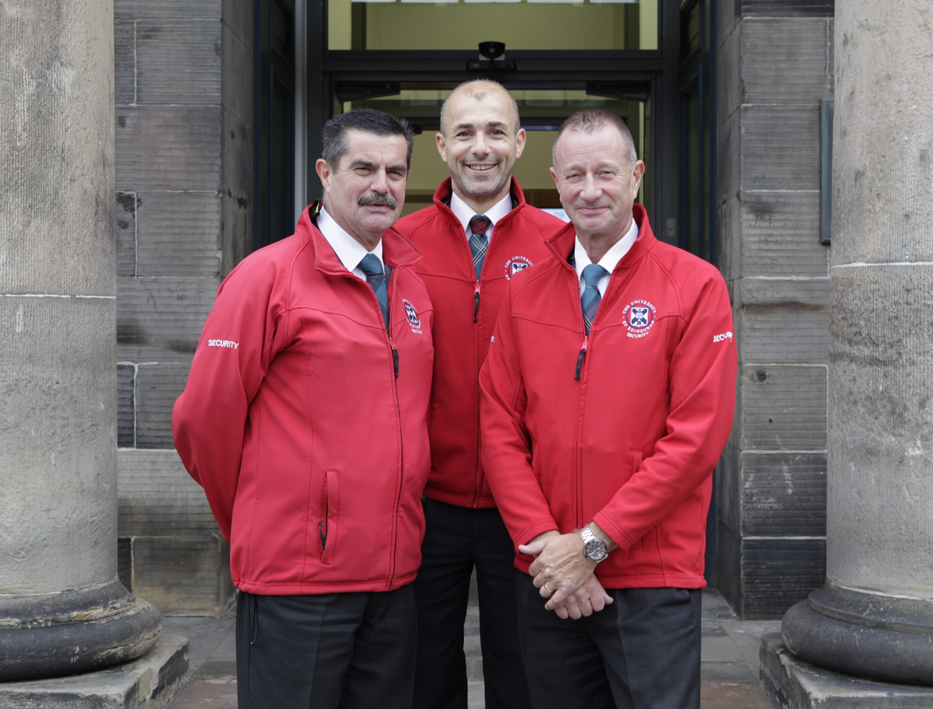 security team - Edinburgh - student world online