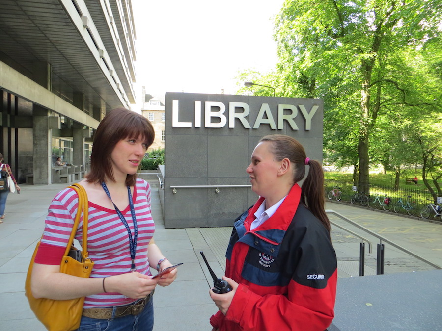 security on campus - university of Edinburgh - Student world online
