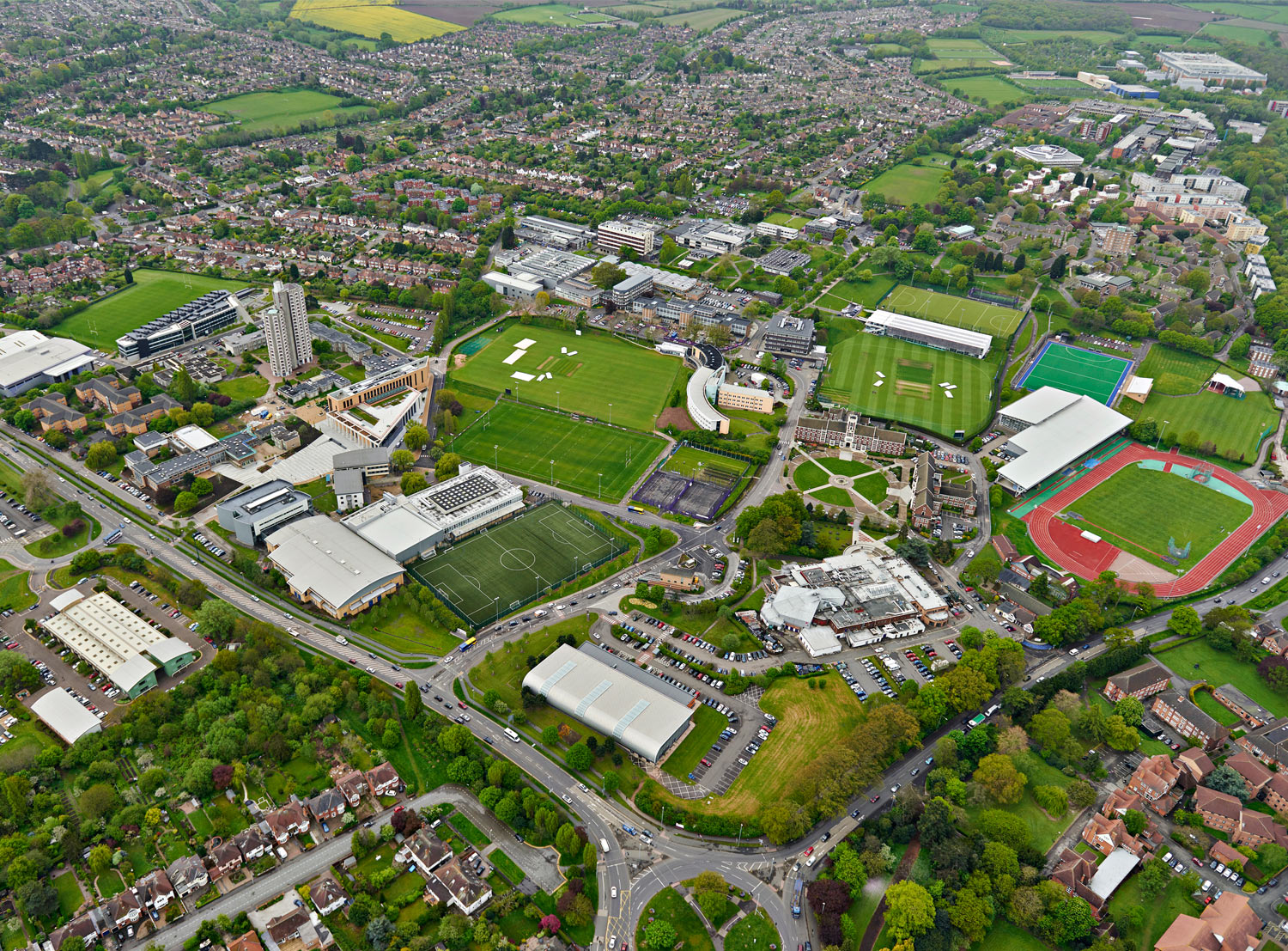 Loughborough University Campus Map Bars, Banks And Doctors? Loughborough's Campus Is Like A Town!